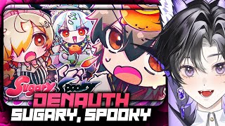 Denauth  Sugary Spooky Official Music Video【NIJISANJI EN】 Reaction [upl. by Teilo]