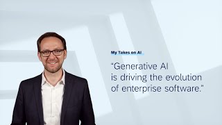 Thomas Saueressig Generative AI is Driving the Evolution of Enterprise Software  My Takes on AI [upl. by Kumagai861]