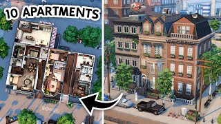 I designed 10 NYC apartments for rent in The Sims 4 [upl. by Ciel316]