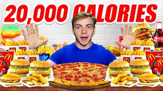 20000 CALORIES in 24 HOURS [upl. by Auqinet816]