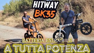 HITWAY BK35  Nuova Ebike a Batteria Estraibile [upl. by Chemesh]