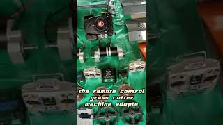 4 stroke gasoline engine commercial onebutton start tracked cordless brush mower [upl. by Camila]