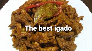 IGADOthe bestIlocano dishHow to cook authentic igado [upl. by Etteluap]