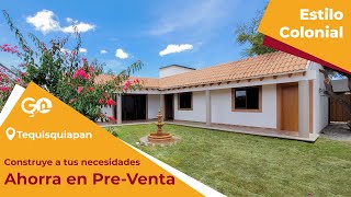 Construye o Compra tu casa en Tequisquiapan AHORRA COMPRANDO PREVENTA [upl. by Ahsoet142]