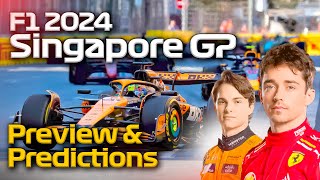 F1 2024 Singapore GP Preview and Predictions [upl. by Huttan]