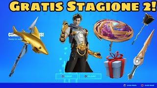 20 RICOMPENSE GRATIS DA OTTENERE PER LINIZIO STAGIONE 2 CAPITOLO 5 DI FORTNITE [upl. by Plato]