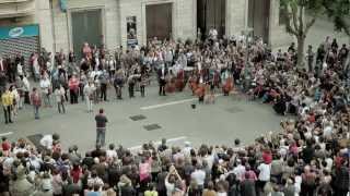 Som Sabadell flashmob  BANCO SABADELL [upl. by Nileuqay683]