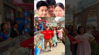 Billi Na Dance Kia in Public 🤣🤣  Reacts  Aayush momson funny comedyvideo viral [upl. by Raval]