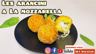 Les arancini a la mozzarella [upl. by Happy276]