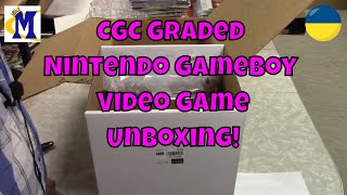 Unboxing A Graded Nintendo Gameboy Video Game From CGC [upl. by Neirual]