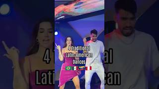 4 Latin American Dances 🇧🇷 Passinho Brazil 🇻🇪Joropo Venezuela 🇵🇪 Marinera Peru 🇲🇽 Mexico [upl. by Howarth326]