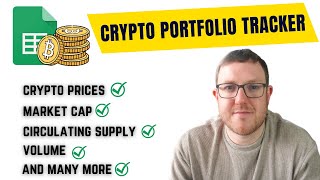 Google Sheets Importing Crypto Market Cap Circulating Supply Volume and more from CoinMarketCap [upl. by Braca]