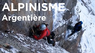 Nightmare Rex Glacier dArgentière rive gauche Chamonix MontBlanc alpinisme dry tooling montagne [upl. by Shellie]