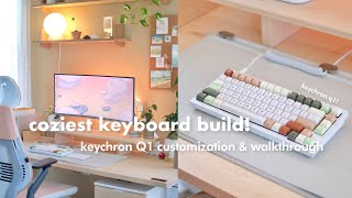 How I Built amp Fully Customized My Cozy Mechanical Keyboard [upl. by Demetri248]