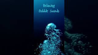 Relax For A Moment With Some Underwater Bubble Sounds [upl. by Redd]