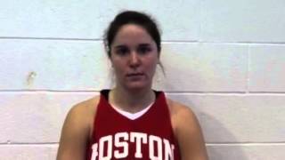 BU Womens Basketball  Binghamton Postgame [upl. by Milo]