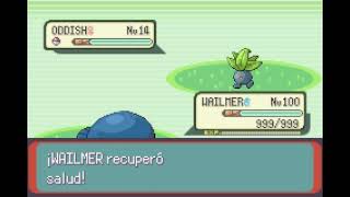 POKEMON EMERALD  WAILMER  BATIDO  MILK DRINK [upl. by Aylmer689]