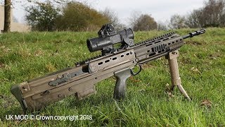 Trying out the British Armys new assault rifle [upl. by Gautious]