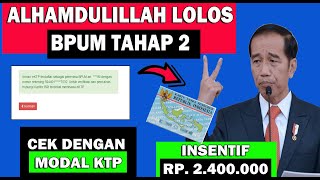 RESMI  BPUM TAHAP 2 SUDAH MULAI DI UMUMKAN SECARA BERTAHAP  BEGINI LANGKAH PENCAIRANNYA [upl. by Nnednarb]