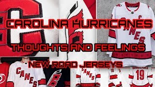 Carolina Hurricanes New Road Jersey My Thoughts and Reaction [upl. by Shel943]