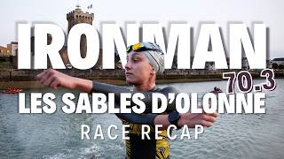 IRONMAN 703 Les Sables dOlonne  Race Recap  Julie IEMMOLO  Triathlète Professionnelle [upl. by Fullerton]