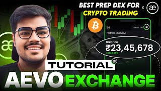 AEVO Exchange Tutorial In Hindi  How To Use Aevo DEX For Crypto Trading  Best Preps DEX In Crypto [upl. by Hadeehsar]