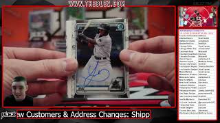 2020 Bowman Chrome HTA FULL CASE BREAK 1 RANDOM TEAM [upl. by Nomaid]