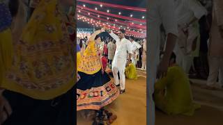 Ahmedabad Navratri 2k24navratri navratrispecial garba trendingshorts viralvideos husbandwife ￼ [upl. by Merl972]