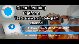 No185237VGroup Competency Management System SEARCH IN TELEGRAM CHANNEL OCEAN LEARNING PLATFORM [upl. by Enaira]