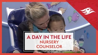 Disney Cruise Line Day in the Life of a Nursery Counselor [upl. by Eirised]