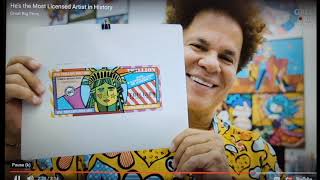 Romero Britto  Pop Art Lesson [upl. by Drofla]