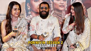 Ponniyin Selvan 2  Mumbai Press Meet  Aishwarya Rai Chiyaan Vikram Trisha Krishnan Mani Ratnam [upl. by Rosenblum925]