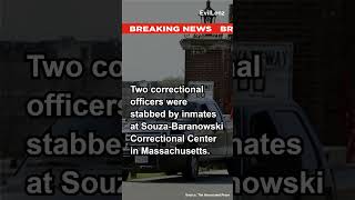 Inmates Attack Correctional Officers at Massachusetts Maximum Security Prison [upl. by Mccallum]