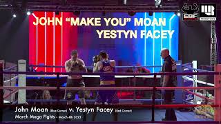 EBF Boxing John Moan v Yestyn Facey [upl. by Malim812]