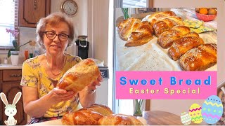 How to Make Macedonian Easter Bread  Macedonian Kozinjak  Sweet Bread Recipe [upl. by Lenod]