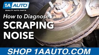 How to Diagnose a Car Wheel Scraping Noise Brakes or Dust Shield [upl. by Codd]