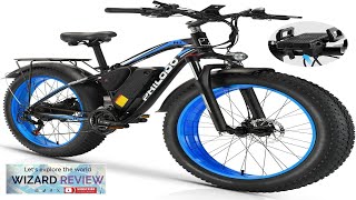 PHILODO Electric Bike for Adults Fat Tire Ebike 26quot Electric Bike 1000W Review [upl. by Ermentrude495]