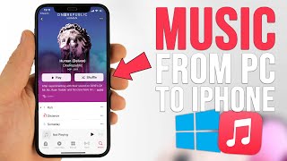 Get Music from Computer to iPhone Apple Music Library 2023 [upl. by Christensen588]