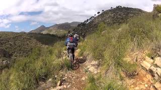 DESCENSO RESERVA DEL GALATZO  BOCS MTB MALLORCA [upl. by Almeta653]