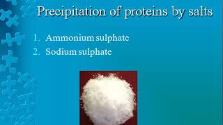 Ammonium sulphate precipitation of Protein [upl. by Clayborne]