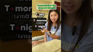 Basic English English pronunciation tips learnenglish english everydayenglish [upl. by June]