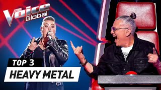 Performances de HEAVY METAL de tirar o fôlego no The Voice [upl. by Langan]