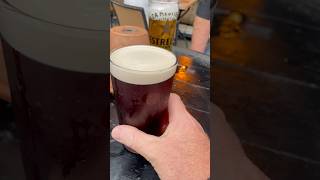 Ruby Red Cask Ale 🍺 on an Autumn afternoon rubybeer beer [upl. by Glynn]