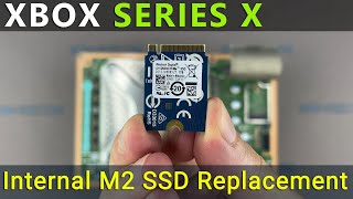 Xbox Series X internal M2 SSD Replacement [upl. by Oika]