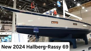 6000000€ New 2024 Sailing boat HallbergRassy 69 [upl. by Pegg601]