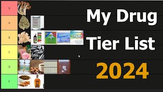 My Drug Tier List 2024 [upl. by Anoet]