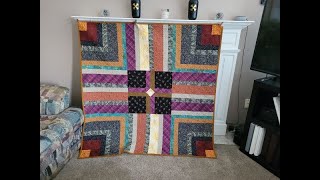 Quilt totally finished  big block QAL from spring 2024 [upl. by Leesen382]