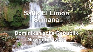 Wasserfall Salto El Limon Samana Dominikanische Republik [upl. by Lorre935]