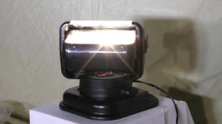 Golight Radioray Spotlight  Remote Control Searchlight  750 Spot Beam  Black [upl. by Eneleahcim]