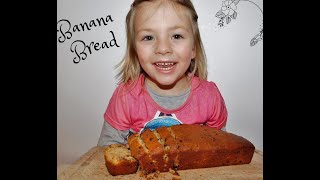 Recette du Banana Bread [upl. by Neerehs]